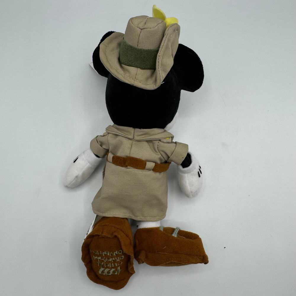 VTG Disney 1999 Official Disneyana Convention Safari Adventure Minnie Bean Bag - Picture 4 of 5